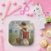 Happy Gardener Pappteller (Party)