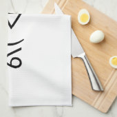 Happy Gary ᕕ( ᐛ )ᕗ Meme Emoticon Emoji Text Art Küchentuch (Viertel Falte)