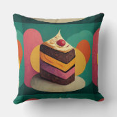 Happy Geboren Day Cake Kissen (Rückseite)