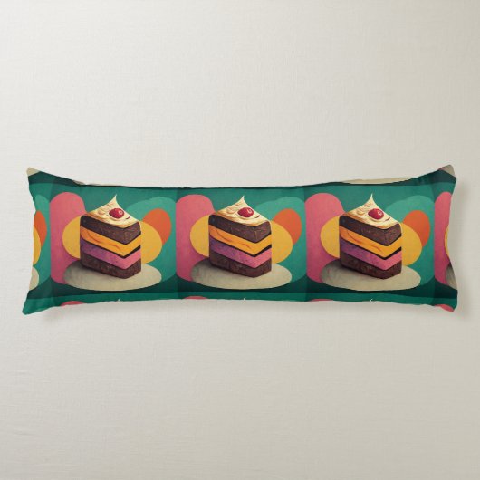 Happy Geboren Day Cake Seitenschläferkissen (Vorderseite)