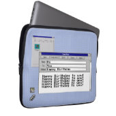 Happy Geburtstag Custom Windows 95 Computer Theme Laptopschutzhülle (Vorne Rechts)