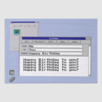 Happy Geburtstag Custom Windows 95 Computer Theme