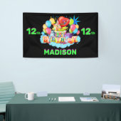 Happy Geburtstag Spaß Kinder Banner Name & Alter h (Messeveranstaltung)