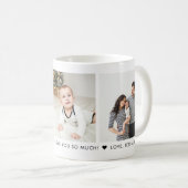 Happy Geburtstag Vater 3 Foto Personalisiert Kaffe Kaffeetasse (VorderseiteRechts)