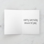 Happy-Geburtstagsgeschenk Karte (Innenseite)