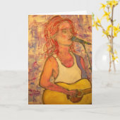 Happy-Geburtstagsgeschenk Karte (Gelbe Blume)