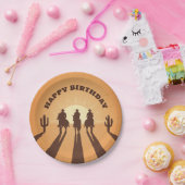 Happy-Geburtstagskurven Pappteller (Party)