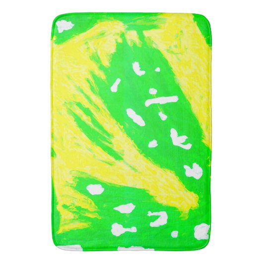 Happy Gefühl Bath Mat Badematte (Vorderseite Vertikal)