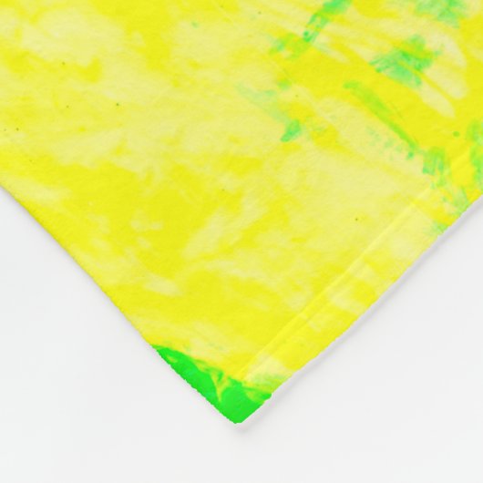 Happy Gefühl Fleece Blanket (Ecke)