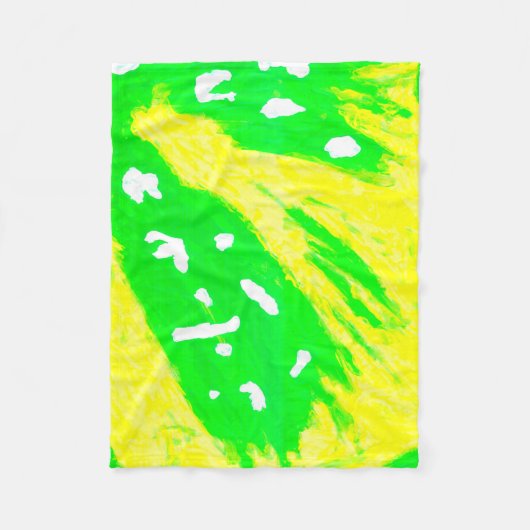 Happy Gefühl Fleece Blanket (Vorderseite)