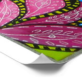 Happy Gefühle werden mehr glücklichen Circumstanc Poster (Ecke)