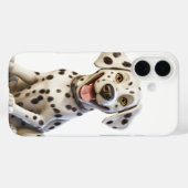 HAPPY GEGENÜBER DALMATINER PUPPY HUND Case-Mate iPhone HÜLLE (Rückseite (Horizontal))