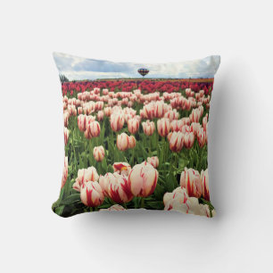 Happy Generation Tulip Field, Oregon Kissen