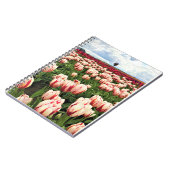 Happy Generation Tulip Field, Oregon Notizblock (Linke Seite)