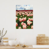 Happy Generation Tulip Field, Oregon Poster (Küche)