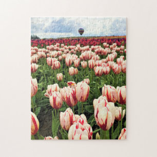Happy Generation Tulip Field, Oregon Puzzle
