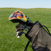 Happy German Shepherd Dog 02 - Kaori Golf Headcover (In SItu)