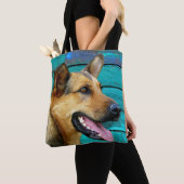 Happy German Shepherd Tasche (Von Nahem)