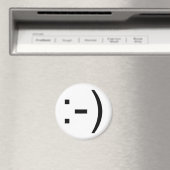 Happy Gesicht Emoticon! Magnet (In Situ (Geschirrspüler))
