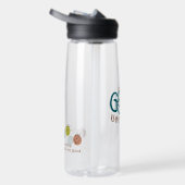 Happy Gesicht inspirierenden Zitat alle Dinge für  Trinkflasche (Rechts)