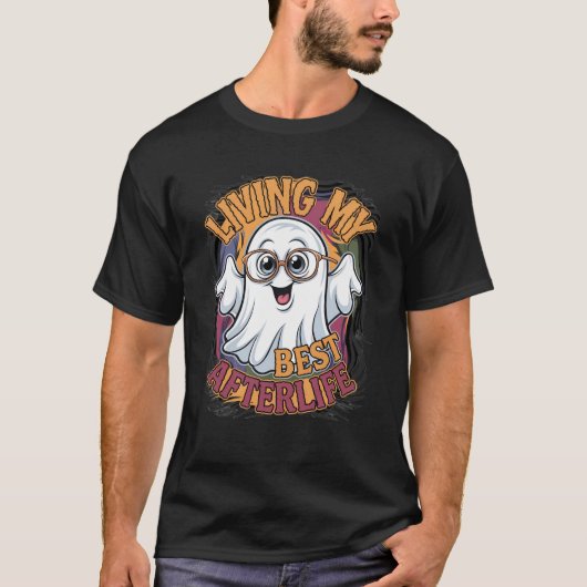 Happy Ghost Afterlife T-Shirt (Vorderseite)