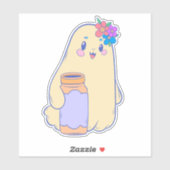 Happy Ghost Aufkleber (Blatt)
