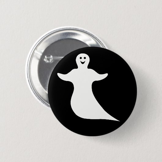 Happy Ghost Button (Vorne & Hinten)