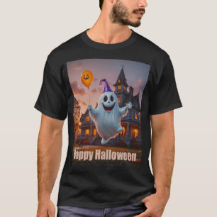 Happy Ghost Halloween T-Shirt