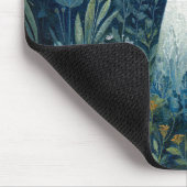 Happy Ghost in Moonlit Garden Mousepad (Ecke)