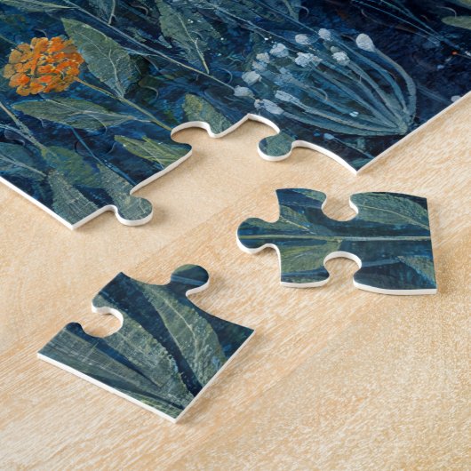 Happy Ghost in Moonlit Garden Puzzle (Seite)