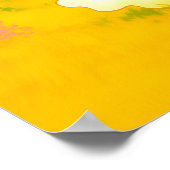 Happy Ghost Poster (Ecke)