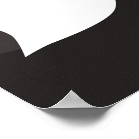 Happy Ghost Poster (Ecke)