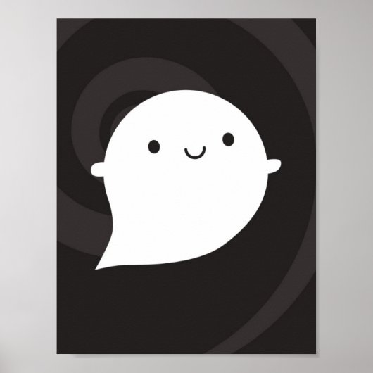 Happy Ghost Poster (Vorne)