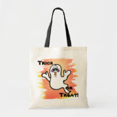 Happy Ghost Trick oder Treat Bag Tragetasche (Vorne)