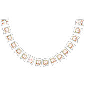 Happy Ghosts Boothday Pink Birthday Wimpelkette (Alle)