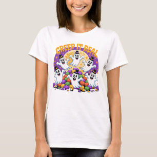 Happy Ghosts - ein lustiger Halloween-T - Shirt