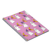 Happy Ghosts Notizblock (Rechte Seite)