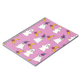 Happy Ghosts Notizblock (Linke Seite)