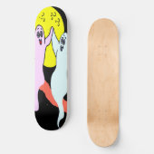 Happy Ghosts Skateboard (Vorderseite)