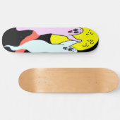 Happy Ghosts Skateboard (Horizontal)