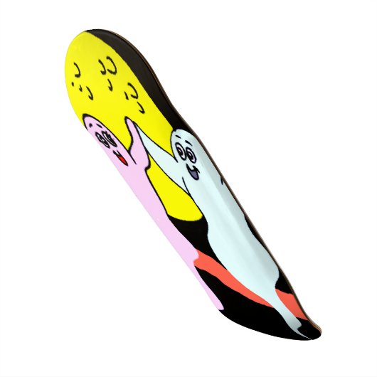 Happy Ghosts Skateboard (Vorderseite)