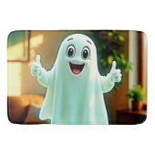 Happy Ghost's Thumbs Up Badematte (Vorderseite)