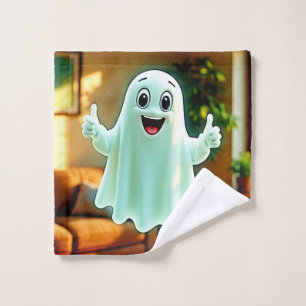 Happy Ghost's Thumbs Up Badhandtuch Set