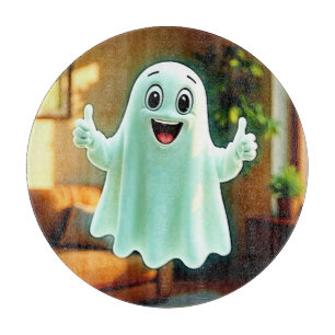 Happy Ghost's Thumbs Up Schneidebrett
