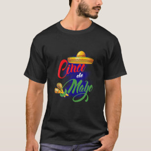 Happy Gifts Funny Cinco De Mayo Fiesta Viva Mexiko T-Shirt