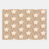 Happy Gingerbread Cowboy Geschenkpapier Set (Vorderseite 2)