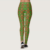 Happy Gingerbread Man Leggings (Rückseite)