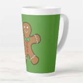 Happy Gingerbread Man Milchtasse (Rechte Ecke)