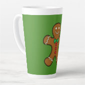 Happy Gingerbread Man Milchtasse (Linke Ecke)