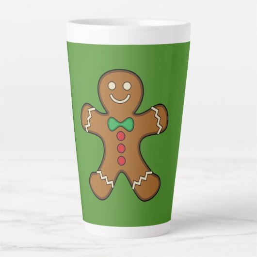 Happy Gingerbread Man Milchtasse (Vorderseite)